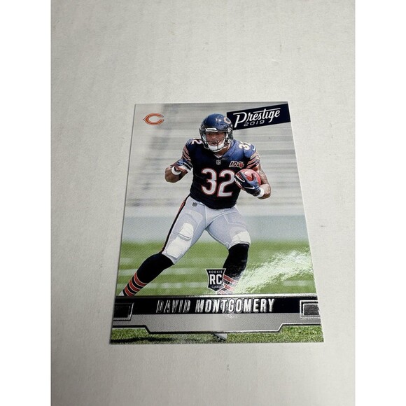 2019 Panini Prestige David Montgomery Rookie Card RC #237 Chicago Bears Lions - Picture 1 of 6